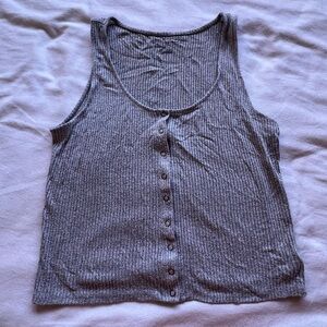Gray tank American eagle